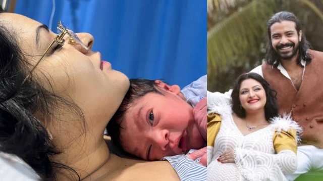 প্রকাশ্যে এলো ছেলের ছবি, নামও জানালেন পরীমণি