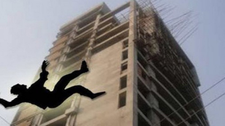 মতিঝিলে ১৮তলা ভবন থেকে পড়ে শ্রমিকের মৃত্যু