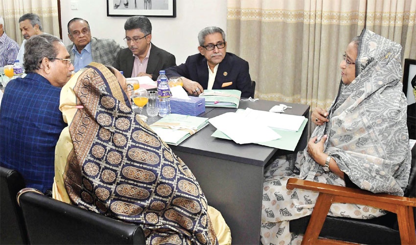 বঙ্গবন্ধু মেমোরিয়াল ট্রাস্টের সভায় অংশ নিলেন প্রধানমন্ত্রী