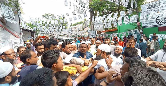 হাতপাখা প্রার্থীর ওপর হামলা, জড়িতদের গ্রেপ্তারের নির্দেশ