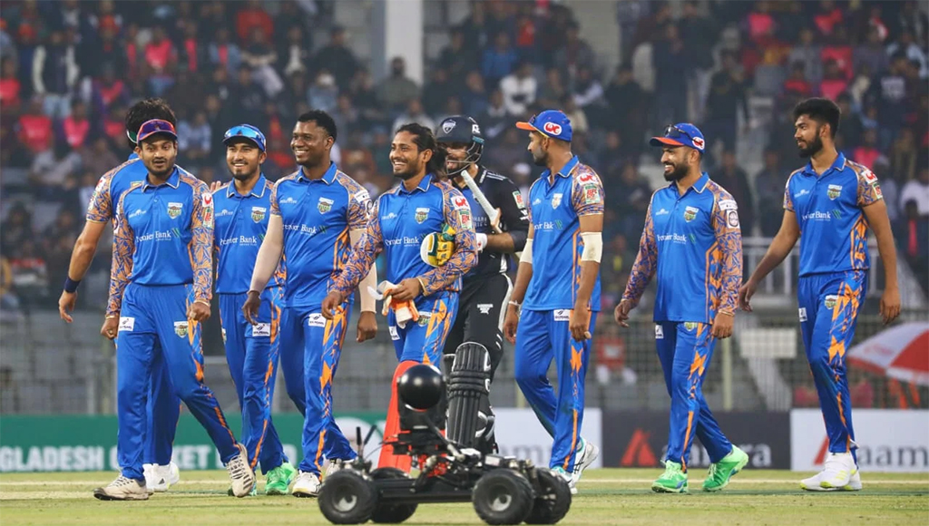 খুলনার কাছে হেরে গেল রংপুর