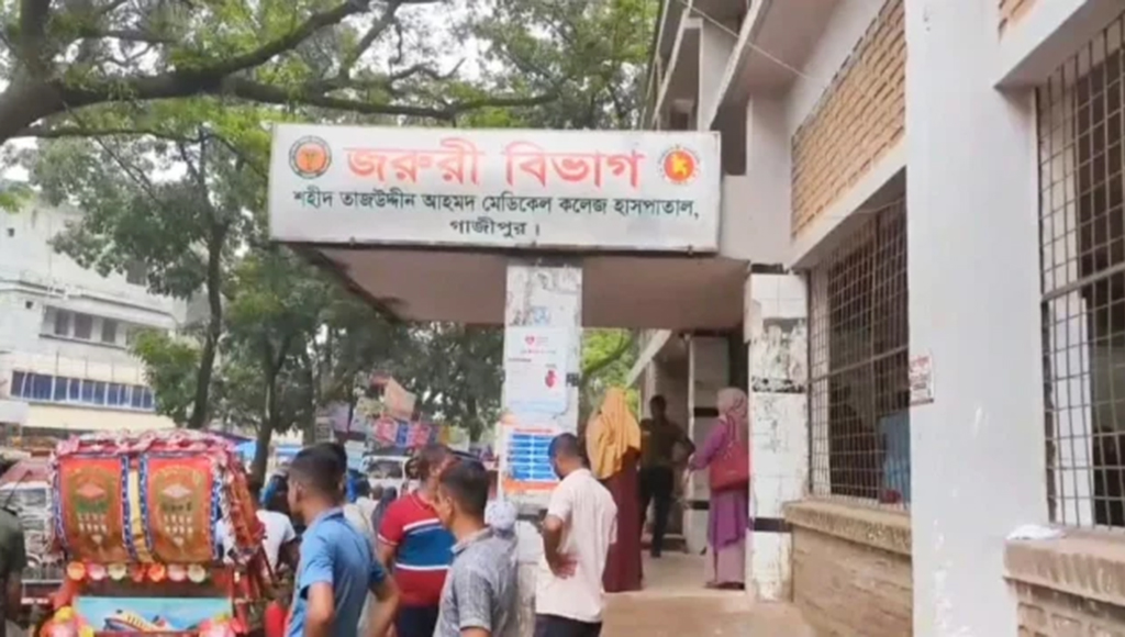 গাজীপুরে বিএনপির দুই গ্রুপের সংঘর্ষে গুলিবিদ্ধসহ আহত ৩