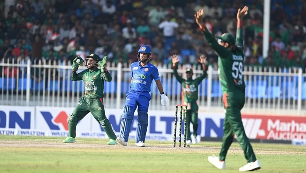 বাংলাদেশের বিপক্ষে ২৩৫ রানের লড়াকু পুঁজি আফগানিস্তানের
