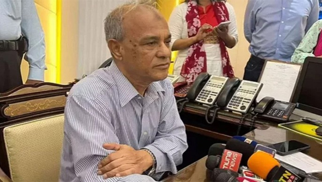 ওবায়দুল কাদেরের দেশে থাকার বিষয়ে সরকার অবগত নয়: স্বরাষ্ট্র উপদেষ্টা
