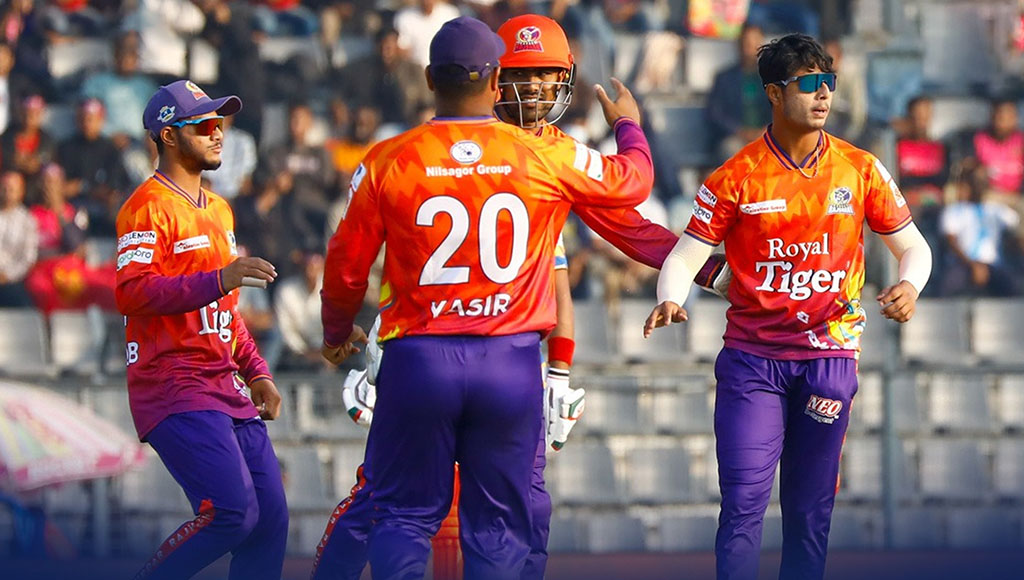 সিলেটকে হারিয়ে সেরা চারে রাজশাহী