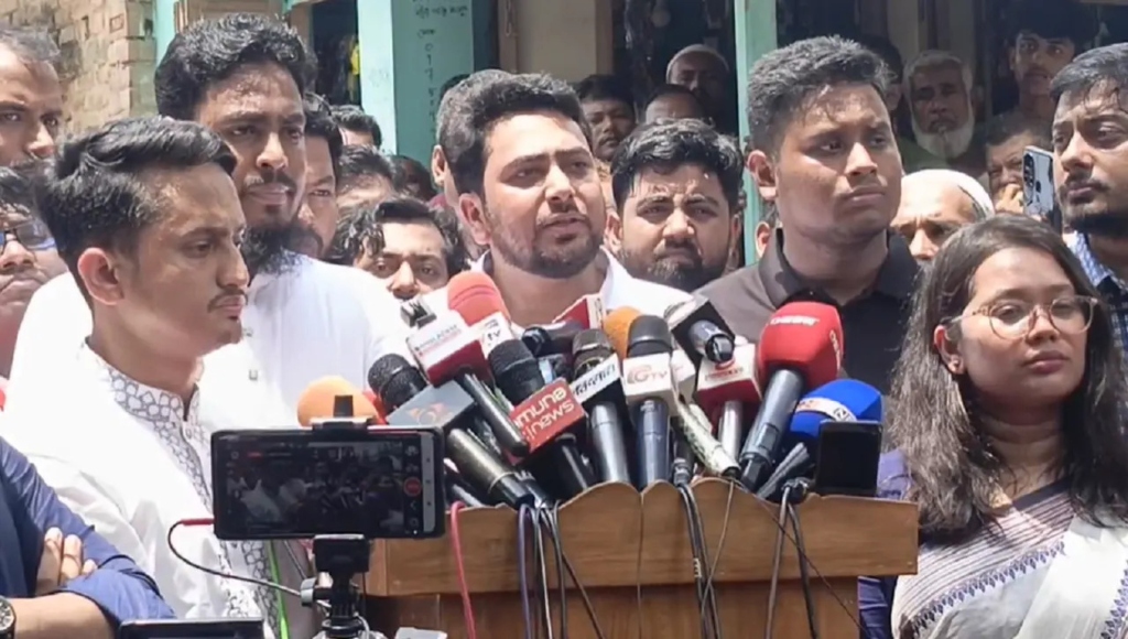 জুলাই সনদ, বিচার, সংস্কার ছাড়া নির্বাচন নয়: নাহিদ ইসলাম