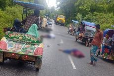 গাজীপুরে পিকআপের ধাক্কায় মোটরসাইকেল চালকসহ নিহত ২