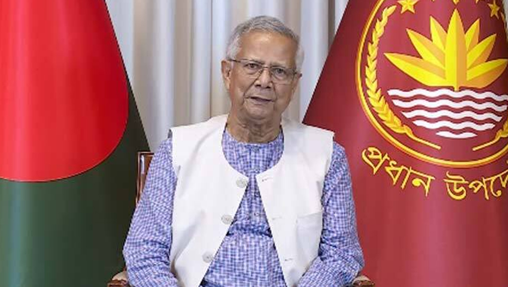 জুলাই গণঅভ্যুত্থান ছিল ১৬ বছরের পুঞ্জীভূত ক্ষোভের বহিঃপ্রকাশ: প্রধান উপদেষ্টা